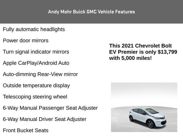 2021 Chevrolet Bolt EV Premier