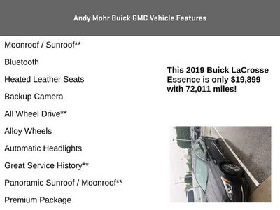 2019 Buick LaCrosse Essence