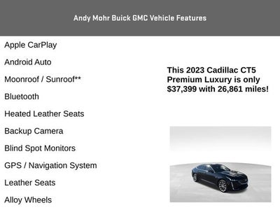 2023 Cadillac CT5 Premium Luxury
