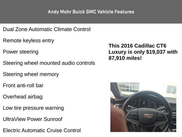 2016 Cadillac CT6 Luxury AWD