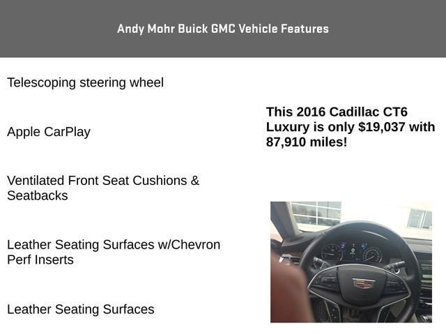 2016 Cadillac CT6 Luxury AWD