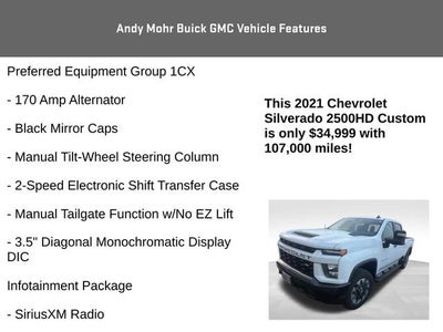 2021 Chevrolet Silverado 2500 HD Custom