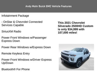 2021 Chevrolet Silverado 2500 HD Custom