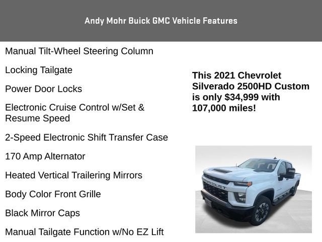 2021 Chevrolet Silverado 2500 HD Custom