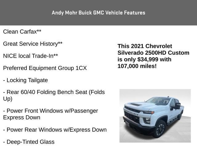 2021 Chevrolet Silverado 2500 HD Custom