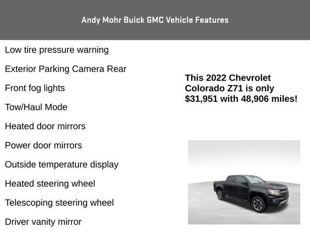 2022 Chevrolet Colorado Z71