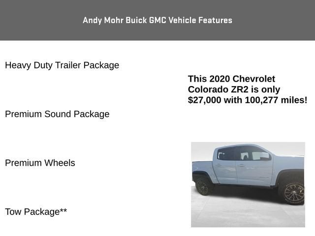 2020 Chevrolet Colorado 4WD ZR2