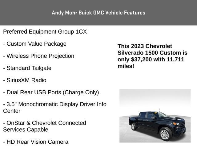 2023 Chevrolet Silverado 1500 Custom