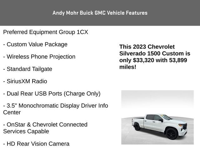2023 Chevrolet Silverado 1500 Custom