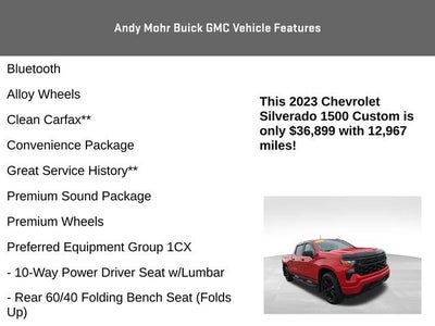 2023 Chevrolet Silverado 1500 Custom