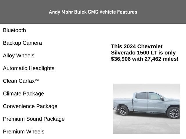 2024 Chevrolet Silverado 1500 LT (2FL)