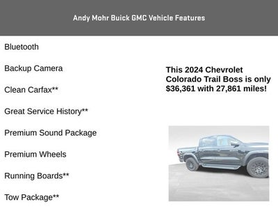 2024 Chevrolet Colorado Trail Boss
