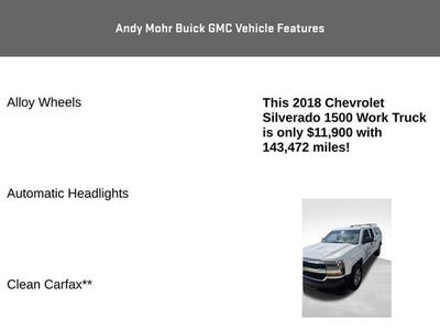 2018 Chevrolet Silverado 1500 Work Truck