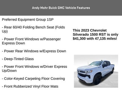 2023 Chevrolet Silverado 1500 RST