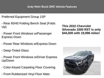 2022 Chevrolet Silverado 1500 RST