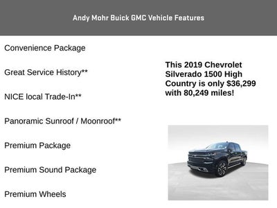 2019 Chevrolet Silverado 1500 High Country