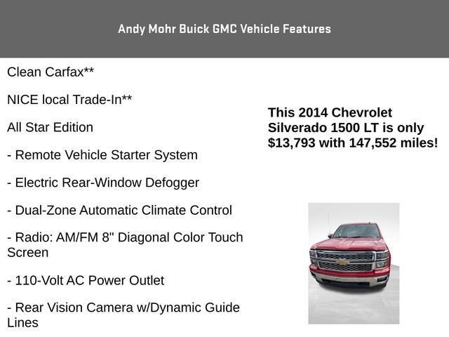 2014 Chevrolet Silverado 1500 LT