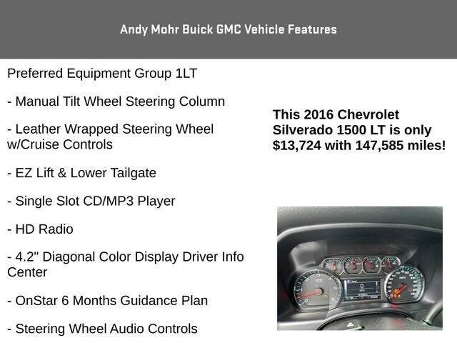 2016 Chevrolet Silverado 1500 LT