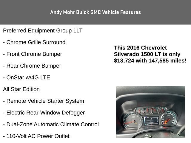 2016 Chevrolet Silverado 1500 LT