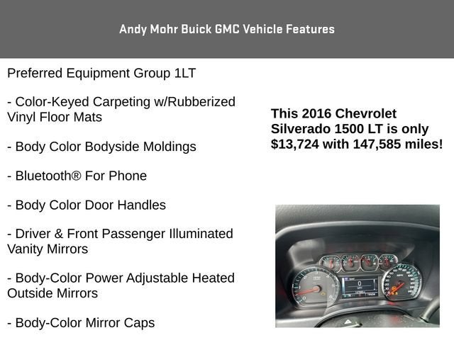 2016 Chevrolet Silverado 1500 LT