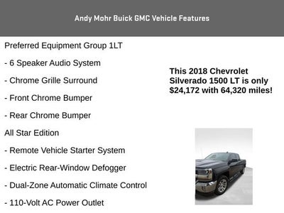 2018 Chevrolet Silverado 1500 LT