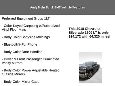 2018 Chevrolet Silverado 1500 LT