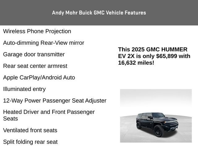 2025 GMC HUMMER EV SUV 2X