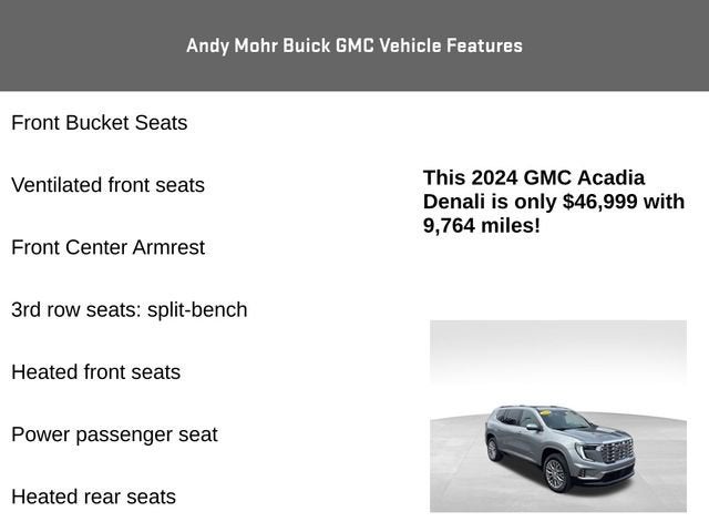 2024 GMC Acadia Denali