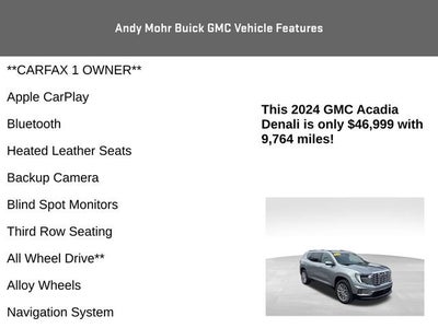 2024 GMC Acadia Denali