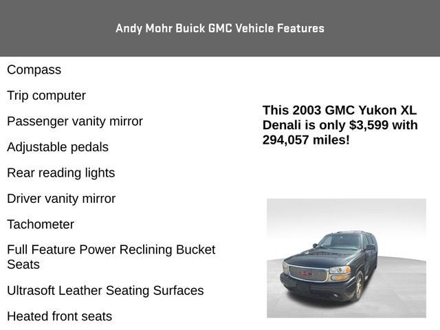 2003 GMC Yukon XL Base