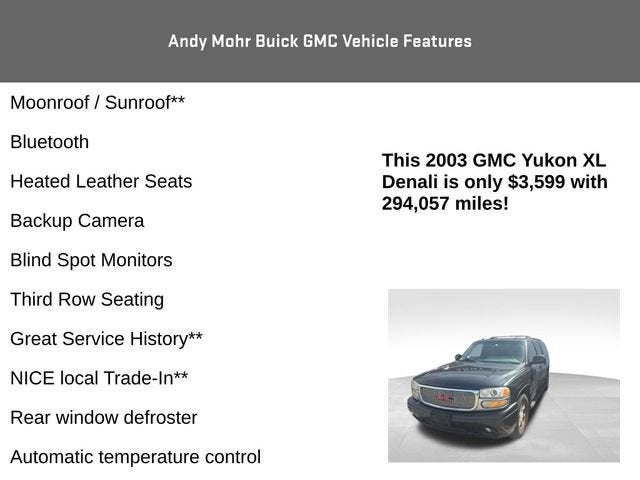 2003 GMC Yukon XL Base