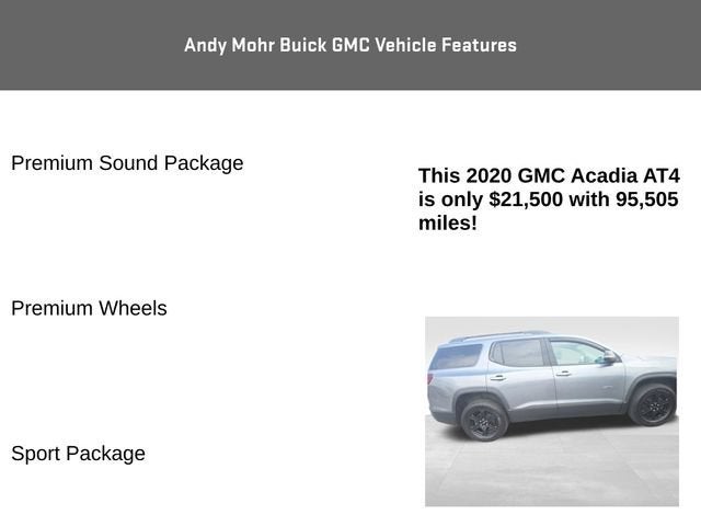 2020 GMC Acadia AT4