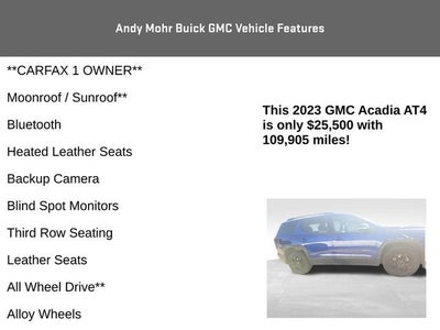 2023 GMC Acadia AT4