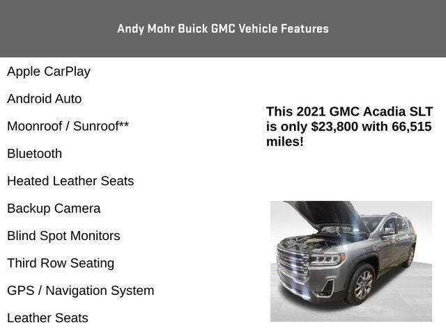 2021 GMC Acadia SLT