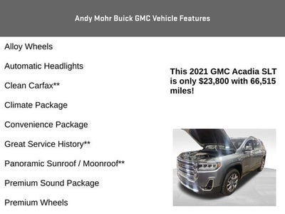 2021 GMC Acadia SLT