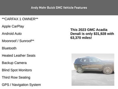 2023 GMC Acadia Denali