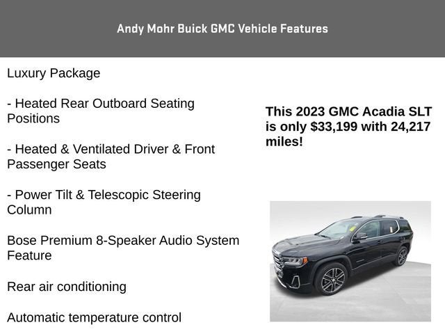 2023 GMC Acadia SLT