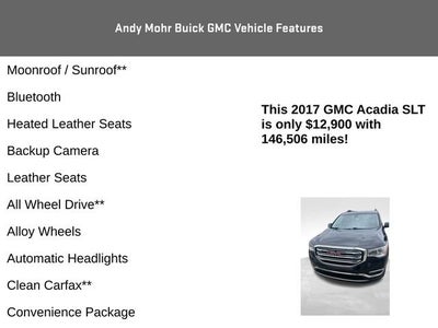 2017 GMC Acadia SLT