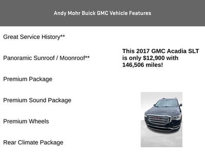 2017 GMC Acadia SLT