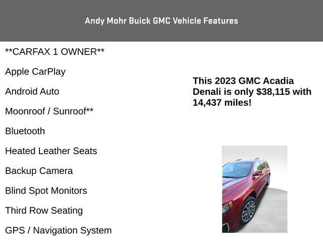 2023 GMC Acadia Denali