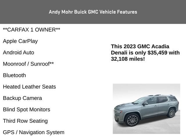 2023 GMC Acadia Denali
