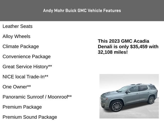 2023 GMC Acadia Denali