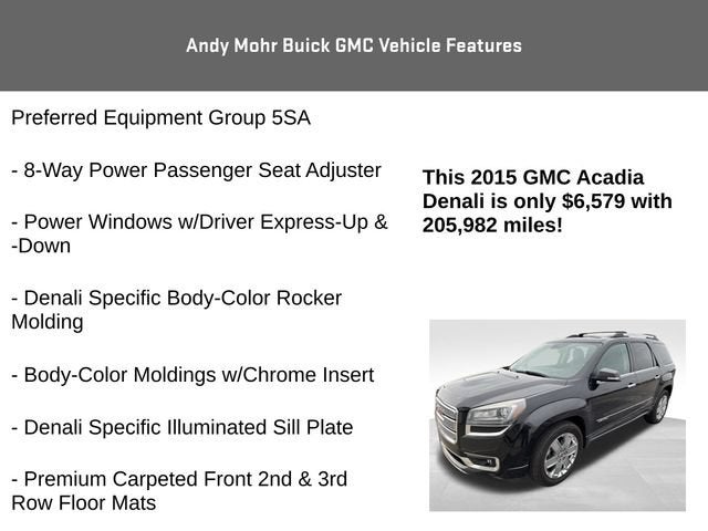 2015 GMC Acadia Denali