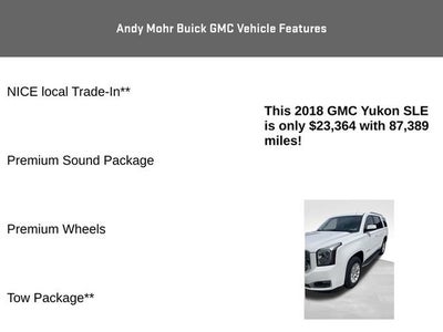 2018 GMC Yukon SLE