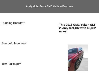 2018 GMC Yukon SLT