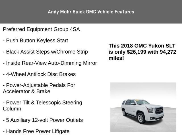 2018 GMC Yukon SLT