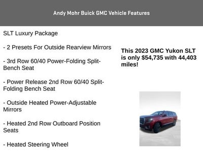 2023 GMC Yukon SLT