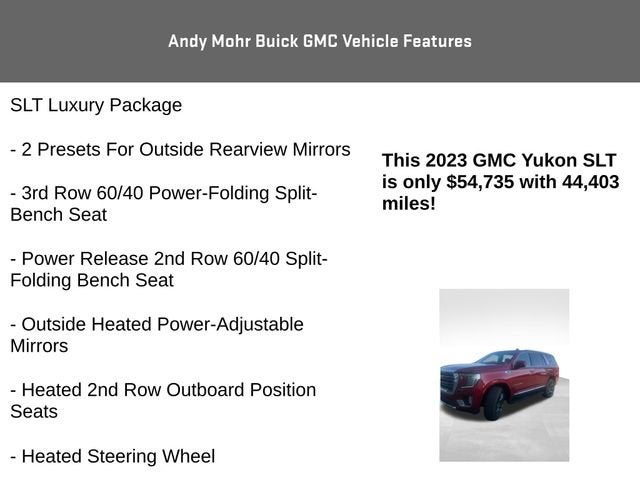 2023 GMC Yukon SLT