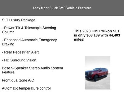 2023 GMC Yukon SLT