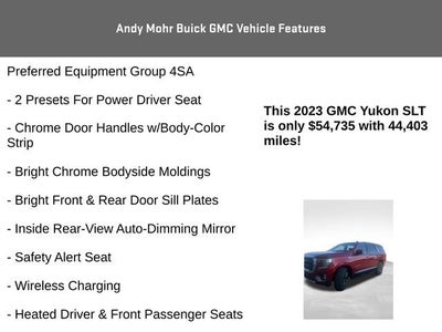 2023 GMC Yukon SLT